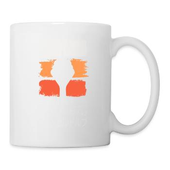 Dusseldorf Japan City Skyline Vintage Retro - Mug - white - Right