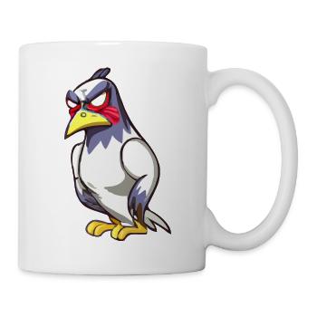 Bloo l'oiseau fou - Mug blanc - blanc - Droite