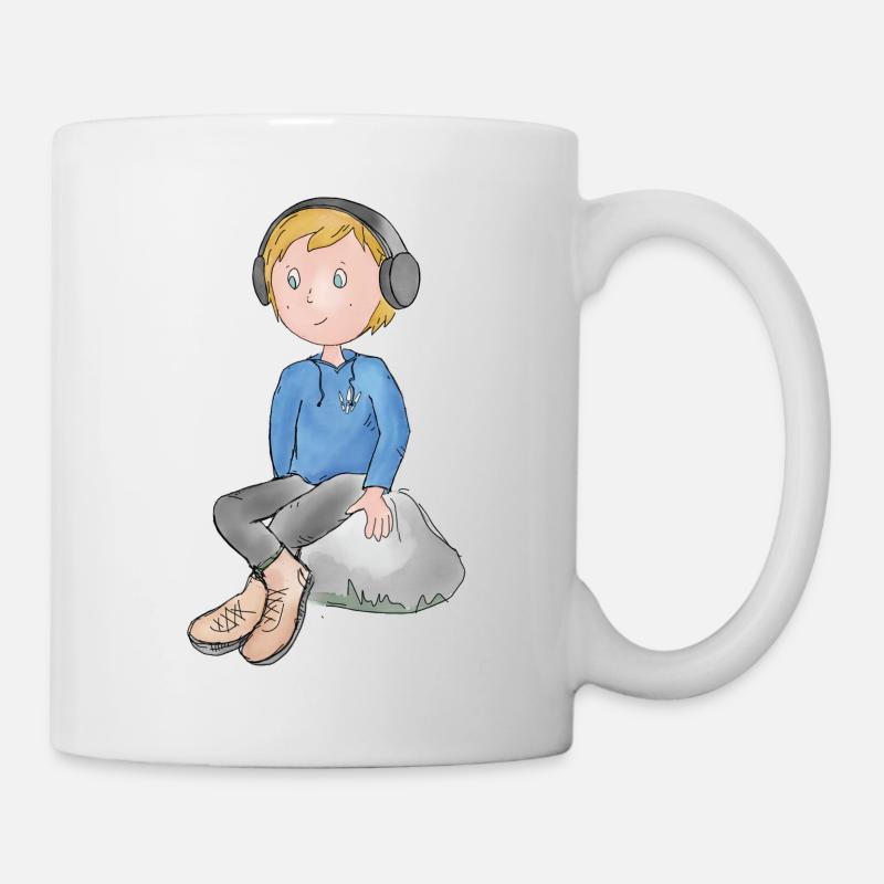 Der Sicherheits-F. - Tasse - Weiß