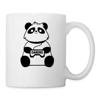 Gaming Panda Game Video Games Console Panda Bear - Mug - white - Right