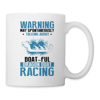 Dragon Boat Paddling for Dragon Boat Race Festival - Mug - white - Right