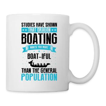 Dragon Boat and Dragon Boat Crew - Mug - white - Right
