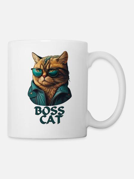 Bosscat - Mug - white