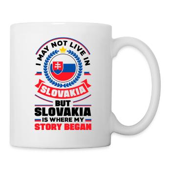 Slovak Slovakia Slovak Flag Quote - Mug - white - Right