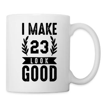Belle apparence 23 - Mug blanc - blanc - Droite