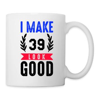 look good 39 - Tasse - Weiß - Rechts