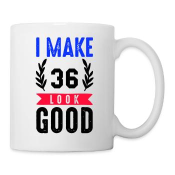 look good 36 - Tasse - Weiß - Rechts