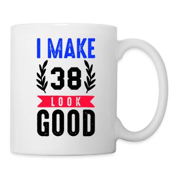 look good 38 - Tasse - Weiß - Rechts