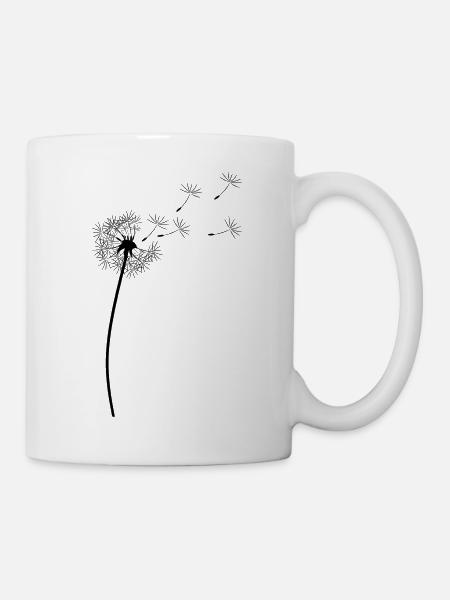 Pissenlit - Mug blanc - blanc