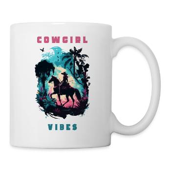 Westliche Vibes - Tasse - Weiß - Rechts