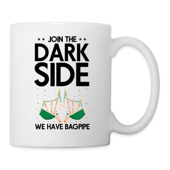 Conception de cornemuse pour Scotland Pride et cornemuse - Mug blanc - blanc - Droite