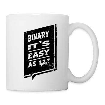 Drôles de dictons présentent l’idée cadeau informatique - Mug blanc - blanc - Droite