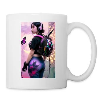 ARTWORK Gamergirl Sia - Tasse - Weiß - Rechts