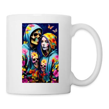 ŒUVRE Butterfly Love - Mug blanc - blanc - Droite