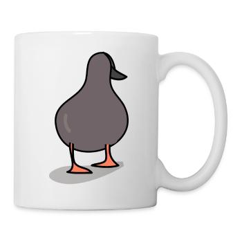 Duck bird - Mug - white - Right
