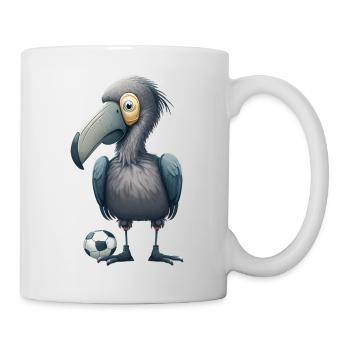 Schuhschnabel Fußball - Tasse - Weiß - Rechts