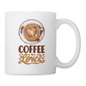 Café Amateur de café Amateur de café Tasse à café - Mug blanc - blanc - Droite