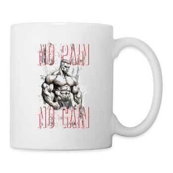 Bodybuilding Bodybuilders Weightlifting Weight Training - Mug - white - Right
