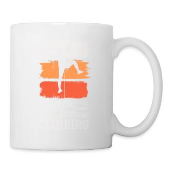 Escalade, Escalade, Montagne, Alpinisme, Sports, Nature - Mug blanc - blanc - Droite