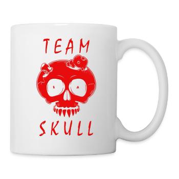 Team Totenkopf - Tasse - Weiß - Rechts