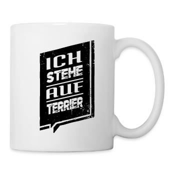 geschenkidee windhund lustiger spruch geek - Tasse - Weiß - Rechts