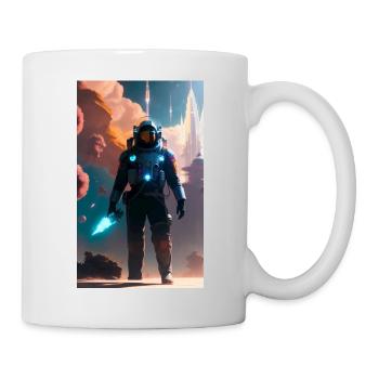 Raum - Tasse - Weiß - Rechts