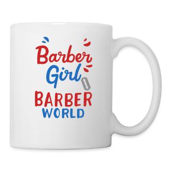 Friseurin - Tasse - Weiß - Rechts