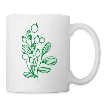 Flower Blume Pflanze - Tasse - Weiß - Rechts
