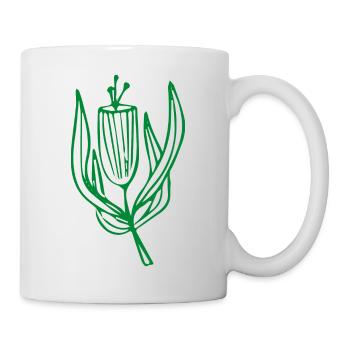 Flower Blume Pflanze - Tasse - Weiß - Rechts