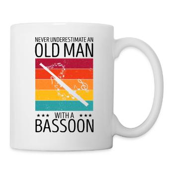 Fagottist für Fagottorchester und Fagottist - Tasse - Weiß - Rechts