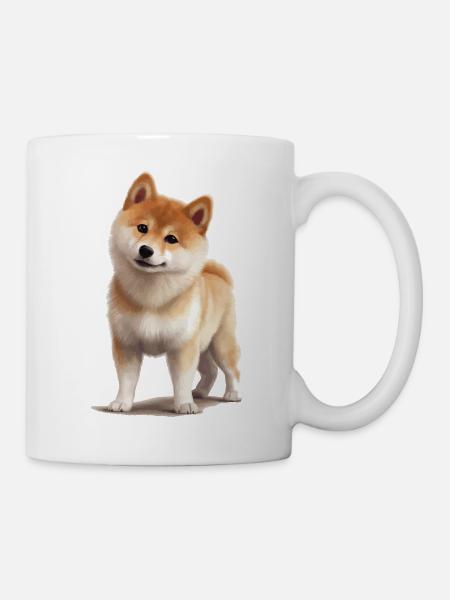 Shiba Inu Dog Gift - Mug - white
