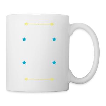 Équipe de fête en Californie - Mug blanc - blanc - Droite