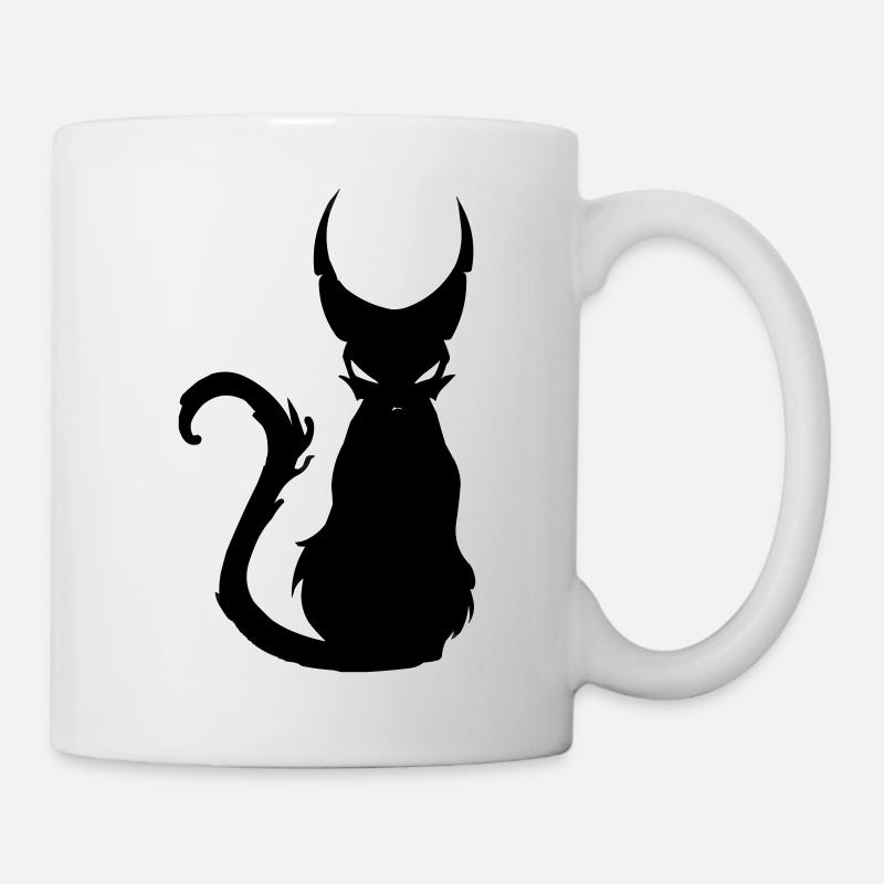 Devilish Cat - Mug - white