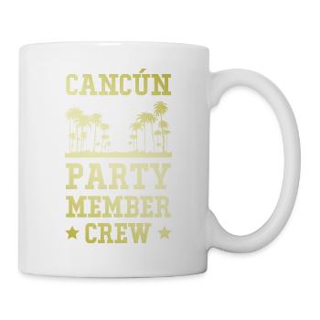 Cancun Party Crew - Tasse - Weiß - Rechts