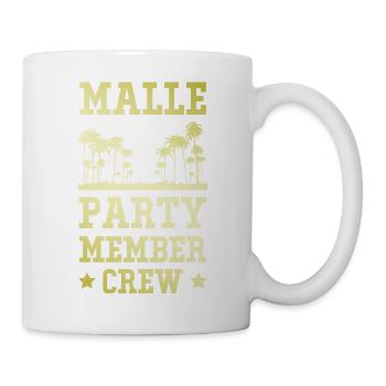 Équipage de Malle Party - Mug blanc - blanc - Droite