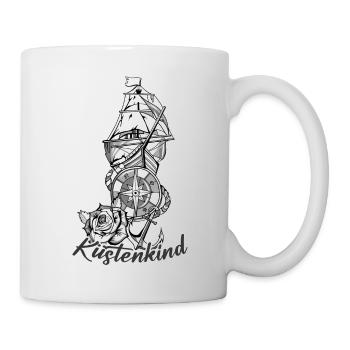 Coastal Child // Illustration - Mug - white - Right