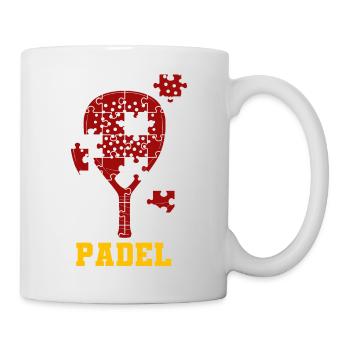 Padel Paddle Raquette Tennis Sport I Cadeau - Mug blanc - blanc - Droite