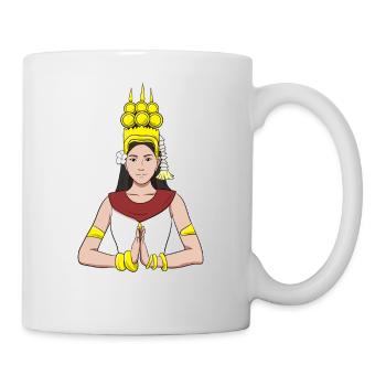 Cambodia Tradition Dance Khmer Apsara I Gift - Mug - white - Right