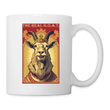 the real G.O.A.T. - Mug - white - Right