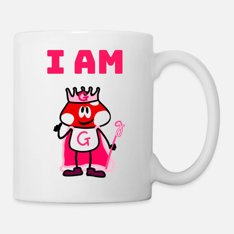 I AM G - Tasse - Weiß