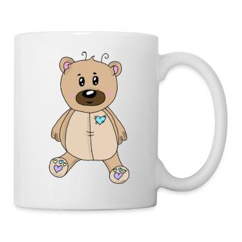 Teddy - Tasse - Weiß - Rechts
