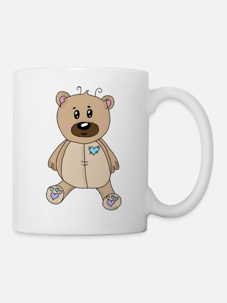 Teddy - Tasse - Weiß