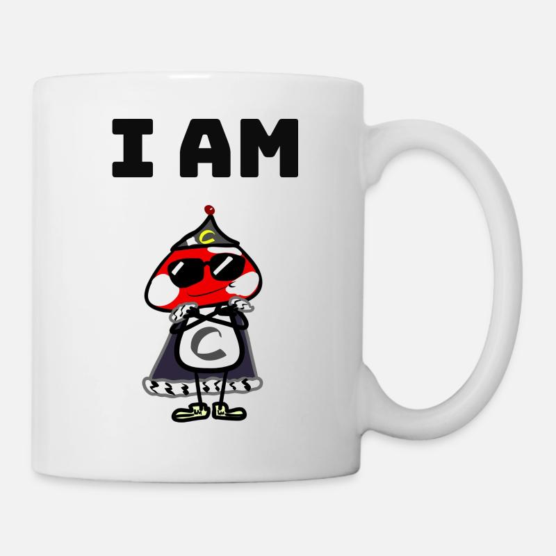 I AM C - Tasse - Weiß