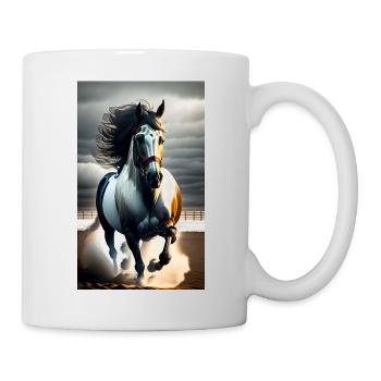 Horse | Horseback riding | Animal | Mount | Colorful - Mug - white - Right