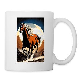 Horse | Horseback riding | Animal | Mount | Colorful - Mug - white - Right
