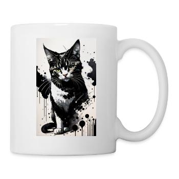 Cat | Pet | Cat fan - Mug - white - Right