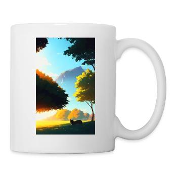Chat | Animal de compagnie | Fan de chat | mignon | Chaton - Mug blanc - blanc - Droite