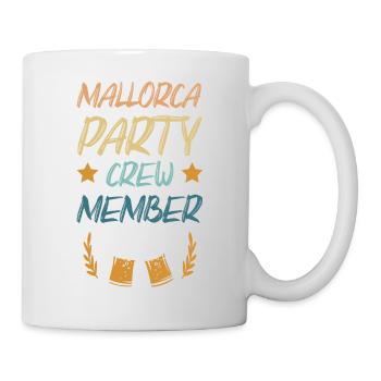 Mallorca Party Crew - Tasse - Weiß - Rechts