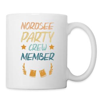 Équipage de la fête en mer du Nord - Mug blanc - blanc - Droite