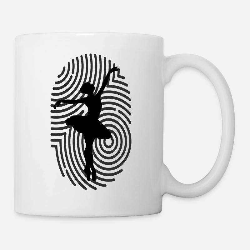 Danse Musique de danse - Mug blanc - blanc